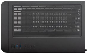 Корпус 1stPlayer UV6-BK-2FC7R-1FC7 Black with window