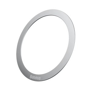 Пластина для магнітного тримача Baseus Halo Series Magnetic Metal Ring 2pcs Silver (PCCH000012)