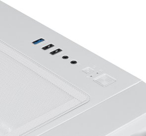 Корпус QUBE MIRAGE 7ARGB White with window (MIRAGE_GWNU3)