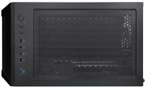 Корпус 1stPlayer D3-BK-3F7-14 Black with window