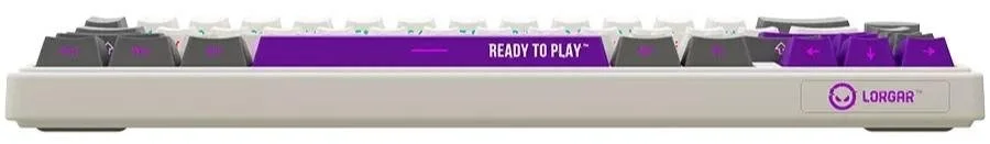 Фото: Клавіатура Lorgar KBP70MW Toxic Purple ENG WL/RT/USB Beige (LRG-KBP70MW-RT-US) № 7 | KTC
