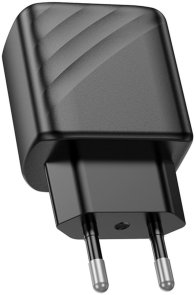 Зарядний пристрій Hoco CS23A Sunlight PD QC3.0 30W Black (6942007609944)