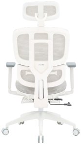 Крісло OfficePro Skyline Footrest OC750 White/Light Gray (OC750-W-LG-LG)