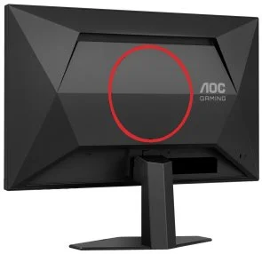 Фото: Монітор AOC 25G4SRE Black/Red - 24.5" IPS / 1920×1080 / 300 Гц / Nvidia G-Sync Compatible, Adaptive Sync № 9 | KTC