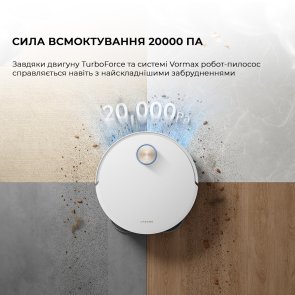 Робот-пилосос Dreame Robot Vacuum X50 Ultra White (1155350)