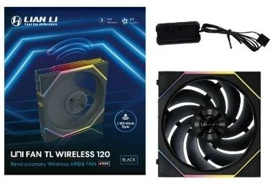 Фото: Кулер Lian-Li Uni Fan TL 120 Wireless Black (G99.12TL1W1B.00) № 2 | KTC