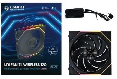 Кулер Lian-Li Uni Fan TL 120 Reverse Wireless Black (G99.12RTL1W1B.00)