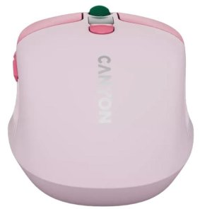Миша Canyon MW-26 LCD Silent Dual Mode Wireless Pink (CNS-CMSW26P)