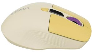 Миша Canyon MW-26 LCD Silent Dual Mode Wireless Yellow (CNS-CMSW26Y)