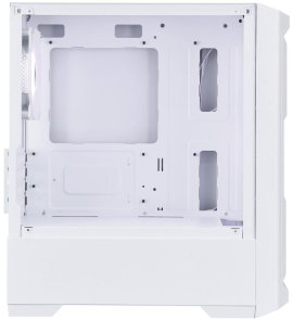 Корпус 1stPlayer H2-WH-4F7-W White with window