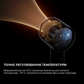 Фен Dreame Hair Glory Mix High-speed Hair Dryer-Black AHD18 (1155637)