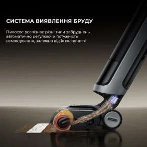 Фото: Ручний бездротовий пилосос Dreame H15 Pro Heat (HHR48A) № 9 | KTC