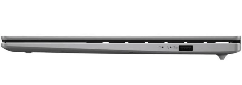 Фото: Ноутбук ASUS Vivobook 14 M1407GA-LY006 Cool Silver - 14" IPS 60 Гц / AMD Ryzen AI 7 / 445 / DDR5 16 ГБ / PCI-E SSD 512 ГБ / Radeon Graphics № 6 | KTC