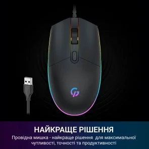 Фото: Миша GamePro GM152 Black № 6 | KTC