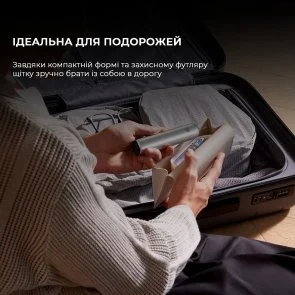 Фото: Електрична зубна щітка Mova Fresh Pro Silver + Travel case (ATB15A-SIL) № 20 | KTC