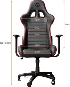 Крісло GamePro Rush GC-575 Black-Red