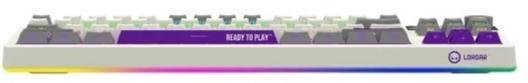 Клавіатура Lorgar KBP70TKLW Toxic Purple ENG WL/RT/USB Beige (LRG-KBP70TKLW-RT-US)