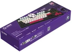 Фото: Клавіатура Lorgar KBP70TKLW Toxic Purple ENG WL/RT/USB Black/Red (LRG-KBP70TKLW-BK-US) № 9 | KTC