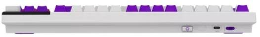 Клавіатура Lorgar KBP70TKLW Toxic Purple ENG WL/RT/USB White (LRG-KBP70TKLW-WH-US)