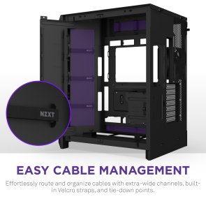 Корпус NZXT H9 Flow Black with window (CM-H92FB-01)