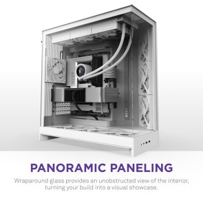 Корпус NZXT H9 Flow White with window (CM-H92FW-01)