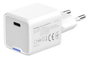 Фото: Зарядний пристрій ColorWay GaN Mini PD 30W White (CW-CHS054PD-WT) № 6 | KTC