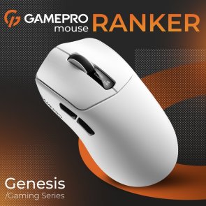 Миша GamePro Genesis Ranker WL/BT/USB White (GM012W)