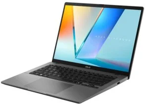 Фото: Ноутбук ASUS Vivobook S14 M3407KA-SF144 Matte Gray - 14" OLED 60 Гц / AMD Ryzen AI 5 / 330 / DDR5 16 ГБ / PCI-E SSD 512 ГБ / Radeon Graphics № 2 | KTC