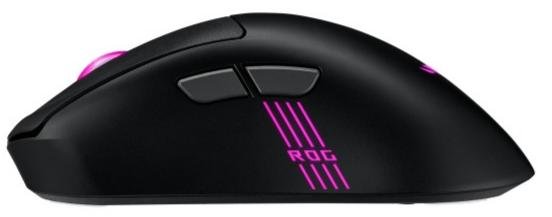Миша ASUS ROG Keris II Origin WL/BT/USB Black (90MP04A0-BMUA00)