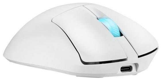 Миша ASUS ROG Keris II Origin WL/BT/USB White (90MP04A0-BMUA10)
