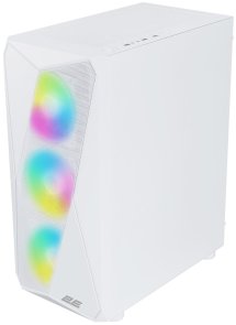Корпус 2E Gaming Aruba G3313W White with window (2E-G3313W)