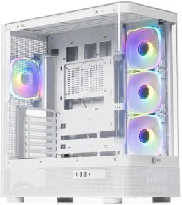 Фото: Корпус QUBE Masterforce White with window (MASTERFORCE_GWNU3) № 4 | KTC