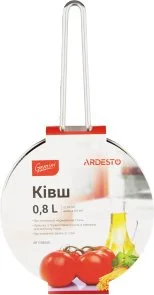 Фото: Ківш Ardesto Gemini Bari 0.8L (AR1908SSG) № 2 | KTC