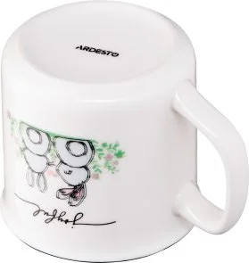 Фото: Чашка Ardesto Joyful 320ml White (AR3461) № 6 | KTC