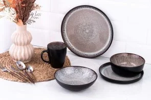 Фото: Чашка Ardesto Bolzano 380ml Black/Brown (AR2938BB) № 2 | KTC