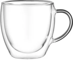 Фото: Набір чашок Ardesto 180ml 2pcs Clear (AR2618BH) № 3 | KTC