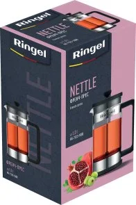 Фото: Френч-прес Ringel Nettle 1000ml Clear (RG-7323-1000) № 4 | KTC
