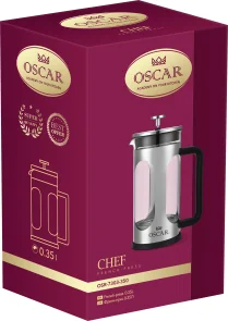 Фото: Френч-прес Oscar CHEF 350ml (OSR-7303-350) № 4 | KTC