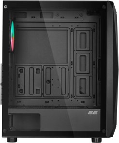 Корпус 2E Gaming Aruba G3313B Black with window (2E-G3313B)