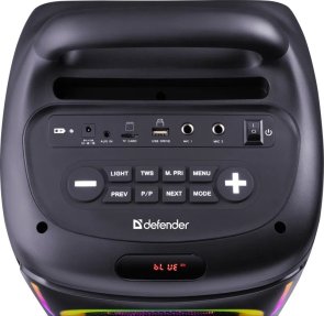Акустика для вечірок Defender 75 Black (65175)