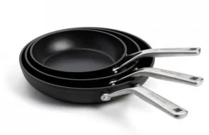 Фото: Набір сковорідок KitchenAid FHA 20cm/ 24cm/ 28cm 3pcs (CC005699-001) № 6 | KTC