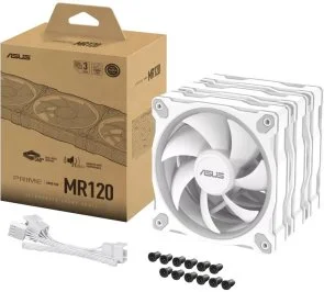 Фото: Кулер ASUS Prime MR120 ARGB White 3 pcs (PRIME MR120 ARGB WHITE 3IN1) № 19 | KTC