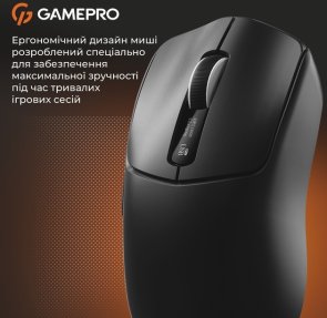 Миша GamePro Genesis Ranker WL/BT/USB Black (GM012B)