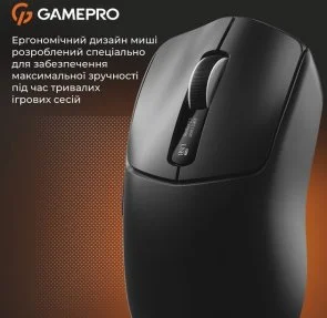 Фото: Миша GamePro Genesis Ranker WL/BT/USB Black (GM012B) № 10 | KTC