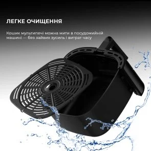 Фото: Мультипіч DEERMA Air Fryer KZ150 (DEM-KZ150W) № 11 | KTC