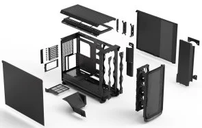 Фото: Корпус FRACTAL DESIGN Meshify 3 XL Black Solid (FD-C-MES3X-01) № 14 | KTC