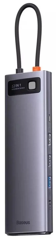 Фото: USB-хаб Baseus Metal Gleam Series 12in1 Gray (WKWG020213) № 3 | KTC
