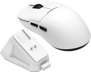 Миша Ajazz AJ159P MC WL/BT/USB White (AJ159P-MC-W)