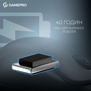 Миша GamePro Genesis Asgard Loki WL/USB Black (GM022B)