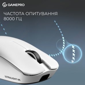 Миша GamePro Genesis Asgard Odin 8K WL/USB White (GM035W)